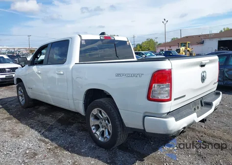 2022 Ram 1500 Big Horn 4X4 5'7 Box from USA, damaged, VIN 1C6SRFFT2NN419052